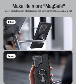 Чехол Nillkin CamShield Magnetic Case Prop для Samsung S24 Plus (S24+)