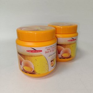 Маска для волос Carebeau с воском папайи и яичным желтком 500 мл