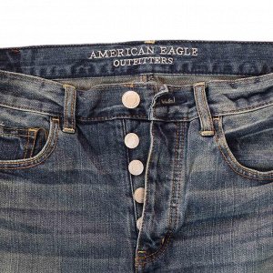 Шорты Джинсовые шортики американского бренда American Eagle® 
	зачетным чикулям для модного лука №А111А