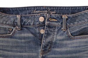 Джинсовая юбочка American Eagle с бахромой – соблазнительная длина и ВСЕ размеры до 54 в т.ч. №А83