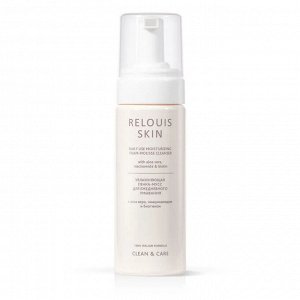 Увлажняющая пенка-мусс для ежедневного умывания Relouis Skin Clean & Care Daily Use Moisturizing Foam-Mousse Cleanser 150мл