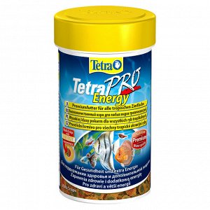 TetraPro Energy Crisps корм-чипсы для всех видов рыб для дополнительной энергии 100 мл