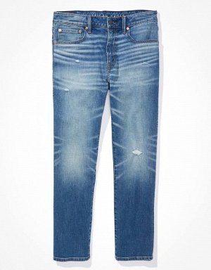 American Eagle AE AirFlex+ Distressed Athletic Straight Jean