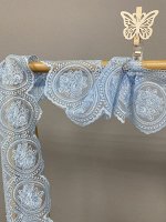 Кружево на сетке пог.метр
