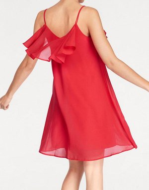 Платье, красное