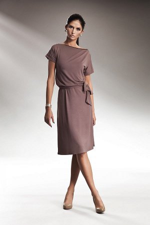 Nife Платье NIFE S13  нужный цвет пишем в примечании к заказу (черный;голубой;мокко)  94% вискоза, 6% эластан