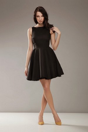 Nife Платье NIFE S17  нужный цвет пишем в примечании к заказу (черный;экрю)  60% полиэстер, 35% вискоза, 5% эластан