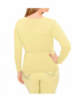 1к Heine - Best Connections  Пуловер, ванильный  Модный пуловер красивого цвета с глубоким вырезом под запах. Завязки. Длинные рукава с широкими краями резиночной вязкой. Подчеркивающий фигуру силуэт.