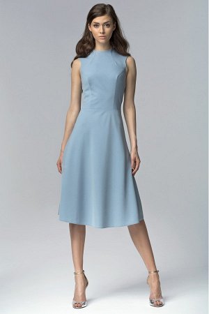 Nife Платье NIFE S62  нужный цвет пишем в примечании к заказу (голубой;экрю;красный;черный)  60% полиэстер, 35% вискоза, 5% эластан