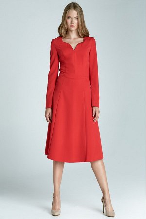Nife Платье NIFE S66  нужный цвет пишем в примечании к заказу (голубой;красный;черный;фуксия)  60% полиэстер, 35% вискоза, 5% эластан