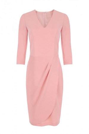 Nife Платье Nife S91  нужный цвет пишем в примечании к заказу (розовый;гранат;бордовый;черный;бежевый)  60% poliester, 35% wiskoza, 5% elastan