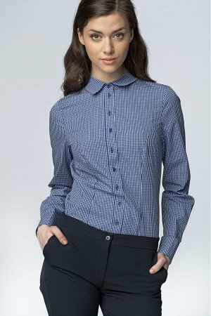 Nife Рубашка NIFE K43 NEW  нужный цвет пишем в примечании к заказу (голубой;белый;розовый;коричневый;тёмно-синий)  60% хлопок, 40% полиэстер