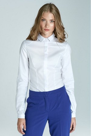 Nife Рубашка NIFE K47  нужный цвет пишем в примечании к заказу (голубой;белый)  60% хлопок, 40% полиэстер