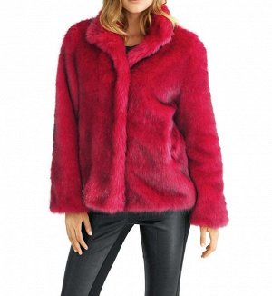1r Куртка, красная Heine - Best Connections Экстравагантная куртка из теплого искусственного меха. Обрамляющий фигуру силуэт с маленьким воротником-стойкой, 2 вшитыми карманами спереди и длинными рука