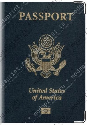 Америка Материал: Натуральная кожа Размеры: 194x138 мм Вес: 26 (гр.) Примечание: Подходит для всех видов паспортов, как общегражданских так и заграничных.