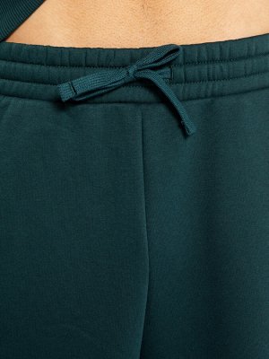 Комплект мужской теплый (худи, брюки) в зеленом оттенке