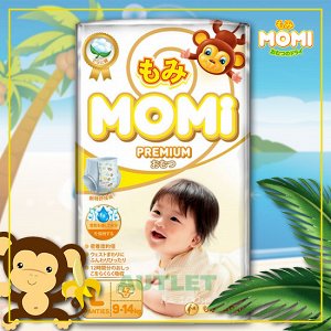 MOMI Premium  подгузники-трусики L ( 9-14 кг), 42 шт.