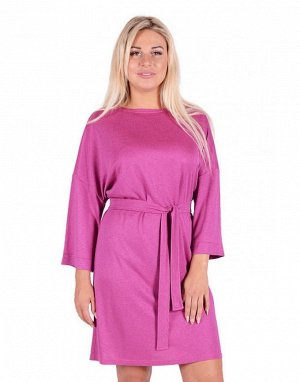 Женское платье П 720 (розовый меланж)