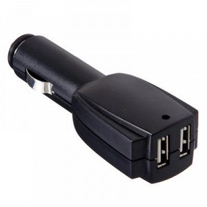 NEW GALAXY Адаптер в прикуриватель 12B - 2 х 5В USB