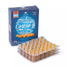 БАД "Омега-3" Премиум 1уп/90кап/35 гр, уп, упак