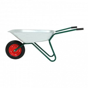 Тачка садовая, одноколёсная: груз/п 120 кг, объём 65 л, Greengo