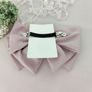Бант-заколка автомат  Fashion Jewelry розово-сиреневый16*12 см.