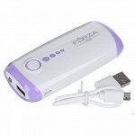 FORZA Аккумулятор мобильный, 2800 мАч, 5V.1A, microUSB