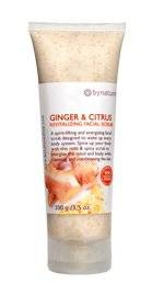 Ginger & citrus revitaling facial scrub