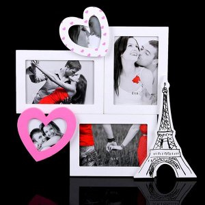 Фоторамка на 5 фото "Мой Париж" 8х8; 8х10; 10х15 см