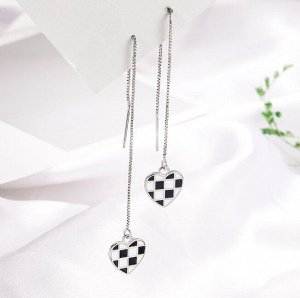 Серьги протяжки стерлинговое серебро