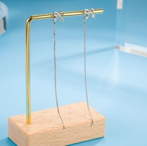 Серьги протяжки стерлинговое серебро