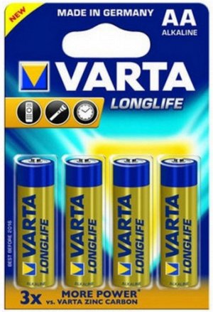 Батарейки VARTA Longlife LR06 AA (4 шт.)