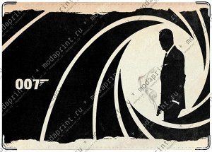 Агент 007 Подходит для стандартного военного билета РФ.