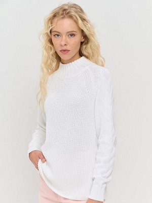 Джемпер женский 9242-94093   001 белый