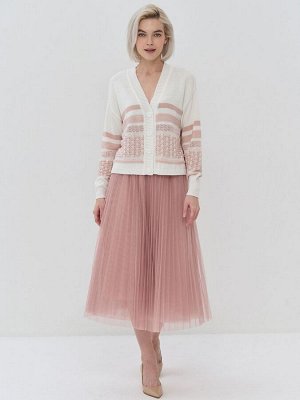 Кардиган женский 5231-1764   796/1474 молоко/пудра