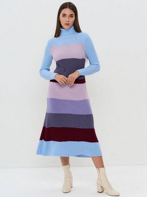 Платье женское BY192-20007   30418/435/18-3812/30853/333 голубой/винная груша/черничный щербет/лаванда/лиловый
