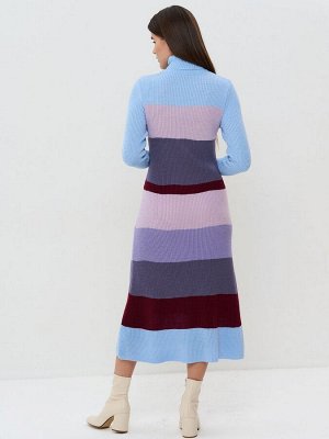 Платье женское BY192-20007   30418/435/18-3812/30853/333 голубой/винная груша/черничный щербет/лаванда/лиловый