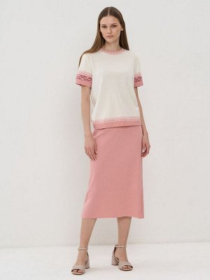 Юбка женская 5242-5035   36514 пудра