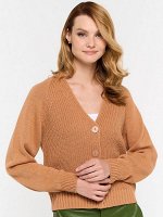 Кардиган женский 9232-91017   50437 карамель