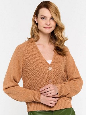 Кардиган женский 9232-91017   50437 карамель
