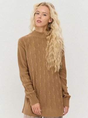 Туника женская 9242-94063   5300616 карамельный кофе