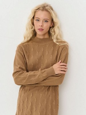 Туника женская 9242-94063   5300616 карамельный кофе