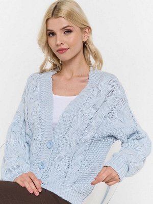 Кардиган женский 7222-14073   321 осеннее небо