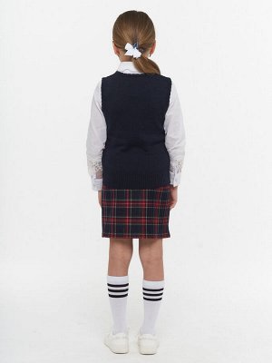 Жилет для девочек 5223-7082   1340 м.синий