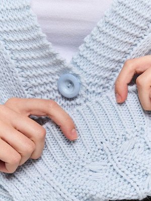 Кардиган женский 7222-14073   321 осеннее небо