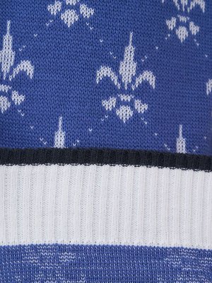 Кардиган женский 7232-14100   18-3945/501/8200048/501 звёздная пыль/белый/т.джинс/белый