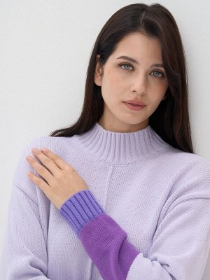 Платье женское 7232-20036   7100102/3661/7600263 пыльная лаванда/ирис/виола