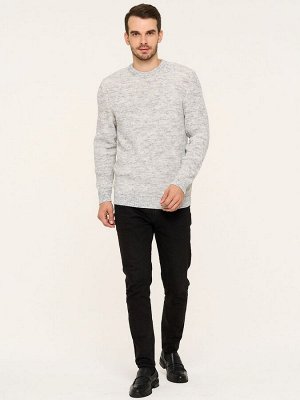 Джемпер мужской 9232-99003   39/01 серый меланж/молоко