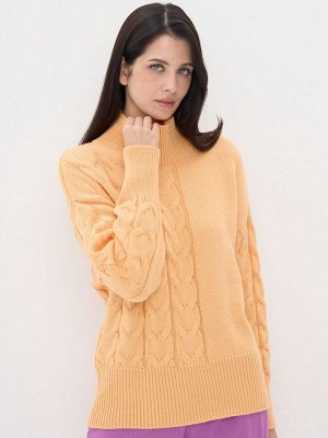Свитер женский 9232-94016   297 персиковый крем