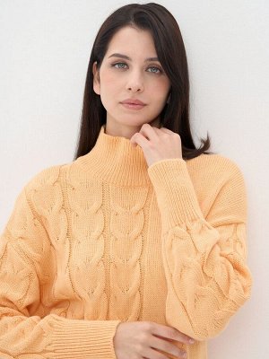 Свитер женский 9232-94016   297 персиковый крем